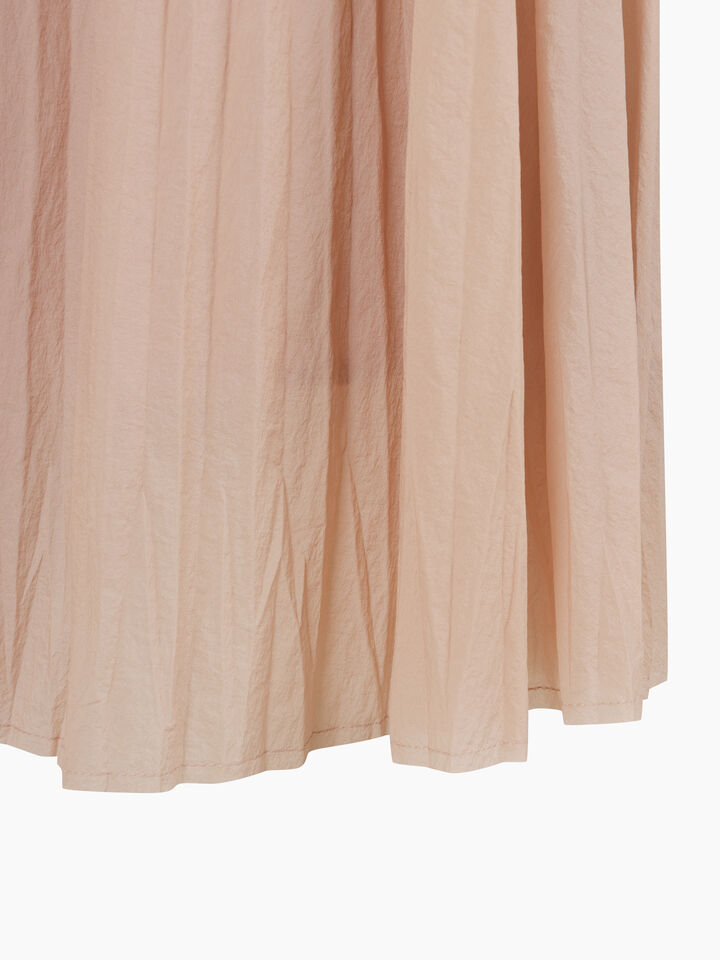 Pink semi sheer maxi skirt - sisley k longuette skirts - Blush | Sisley K image number 4